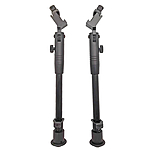 shoXx Zweibein Dual Bipod 23-30,5cm Aluminium schwarz Bild 3